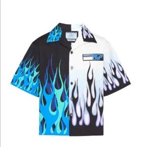 Prada Men, Medium Button Down Dress Shirt